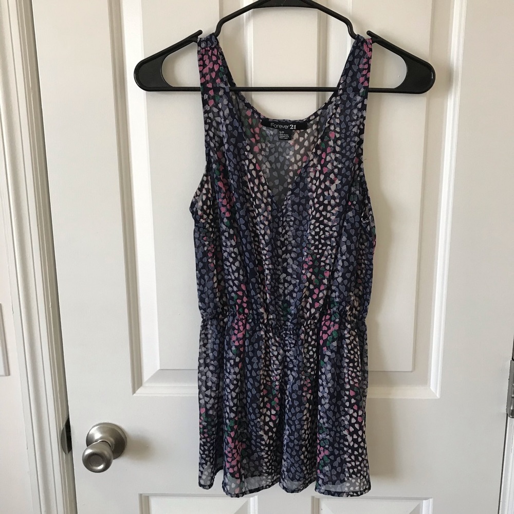 F21 Sheer Summer Top